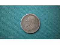 Africa de Sud AFRICA DE SUD 3 Pence 1892 KRUGER argint