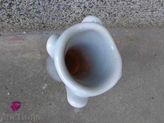 Delivery of Old porcelain vase, porcelain colored glass Delivery of Old porcelain vase, porcelain colored glass