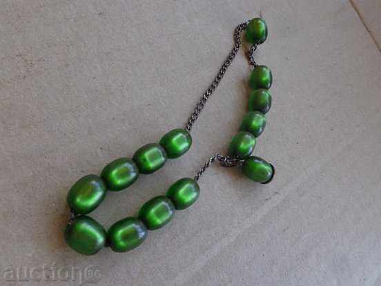 Παλιά χάντρες πράσινο κοσμήματα πέτρα βραχιόλι, κολιέ με τιμή 26.00 BGN | € 13.29 Παλιά χάντρες πράσινο κοσμήματα πέτρα βραχιόλι, κολιέ με τιμή 26.00 BGN | € 13.29