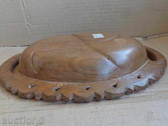 Pods for nuts, bonbonniere, wooden with a gift - 6 Pods for nuts, bonbonniere, wooden with a gift - 6