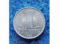 1 Pfennig-GDR - 1968.