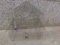 Metal bird cage, cage
