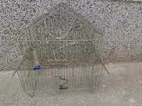 Metal bird cage, cage