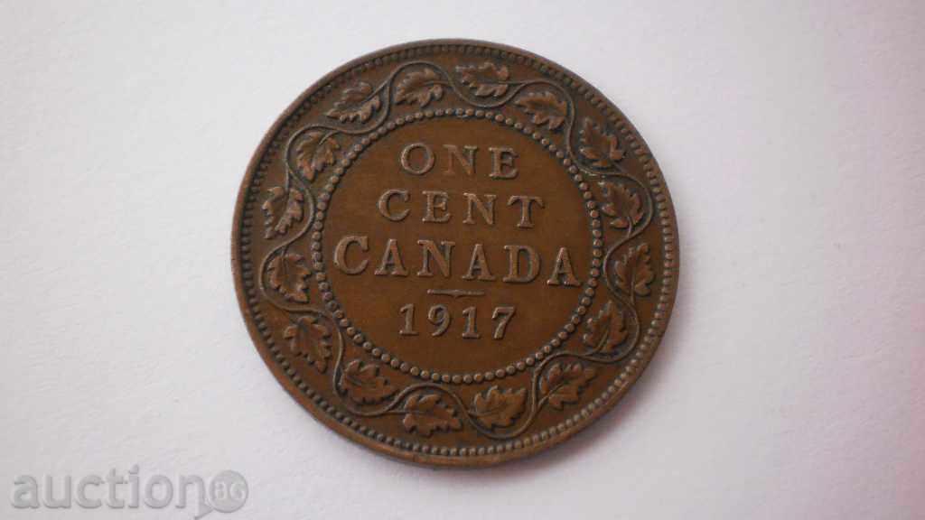 Canada George V 1 Cent 1917 Rare Coin with price € 3.58 | 7.00 BGN
