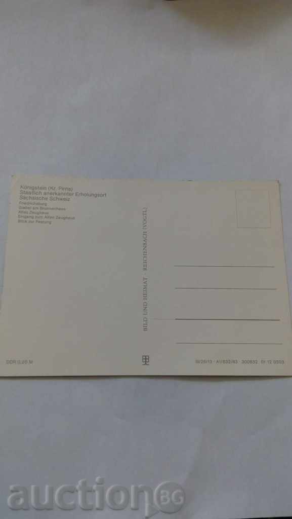 F Staung Konigstein Staatlich anerkannter Erholungsort with price 0.45 BGN | € 0.23 F Staung Konigstein Staatlich anerkannter Erholungsort with price 0.45 BGN | € 0.23