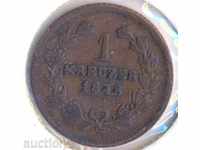 Baden 1 Crooker 1848 Duke Leopold, circulation 232 thousand