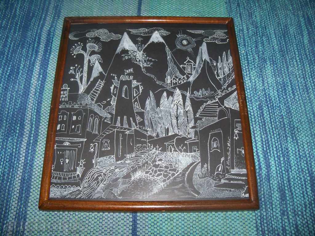 Delivery of "From the Ground to the Sky" artwork in Art Nouveau style Delivery of "From the Ground to the Sky" artwork in Art Nouveau style