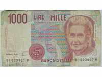 1000 лири -  Италия - 1990