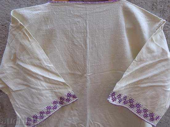 Old women's shirt with embroidery from cheesecloth, costume, cloth - 6 Old women's shirt with embroidery from cheesecloth, costume, cloth - 6