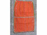 Old woven, embroidered and embroidered apron, costume, sukman