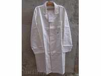 White cotton coat №48, new in package