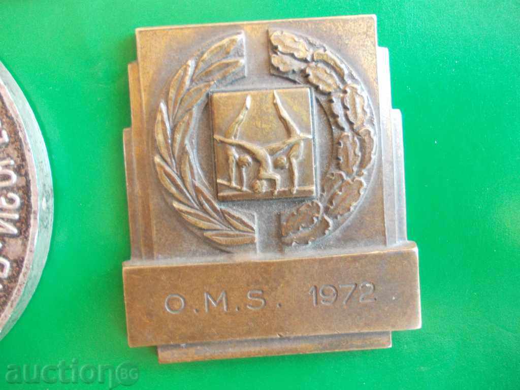 Auction  Soc. plaques decorations - 2 pcs.