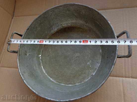 Auction Old tin tin copper pot, bakery pan tray pan pan Auction Old tin tin copper pot, bakery pan tray pan pan