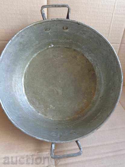 Old tin tin copper pot, bakery pan tray pan pan - 5 Old tin tin copper pot, bakery pan tray pan pan - 5