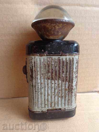 Παλιό γερμανικό φακός λάμπα προβολέας Β' Παγκοσμίου Πολέμου