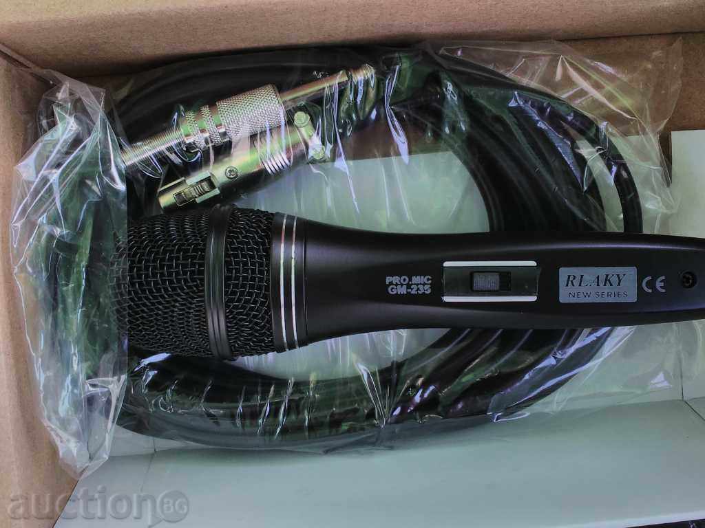 Auction  PROFESSIONAL MICROPHONE RLAKY GM-235