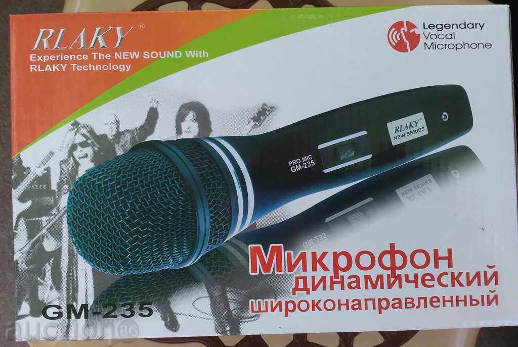 Delivery of PROFESSIONAL MICROPHONE RLAKY GM-235