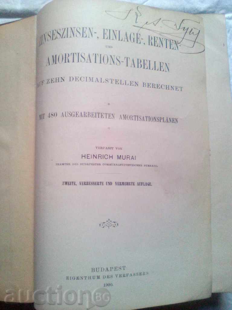 Доставка на Zinseszinsen-, Einlage-,Renten UND AMORTISATION-TABELLEN Доставка на Zinseszinsen-, Einlage-,Renten UND AMORTISATION-TABELLEN