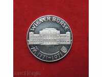 25 shillings Austria silver 1971 PROOF-QUALITY-