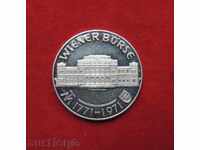 25 shillings Austria silver 1971 PROOF-QUALITY-