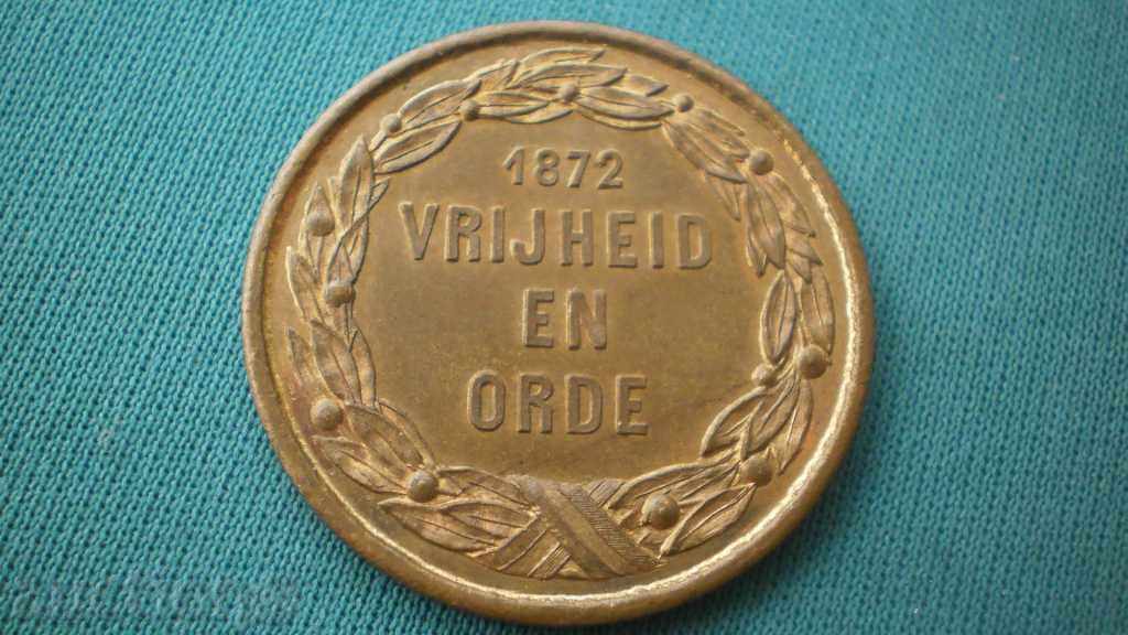 Medalia Flandra 1872 R Rare 30mm. cu preț € 12.78 | 25.00 BGN