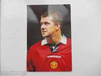 Football card photo Roy Keane Manchester United