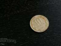Монета - Чили - 10 песос | 1998г.