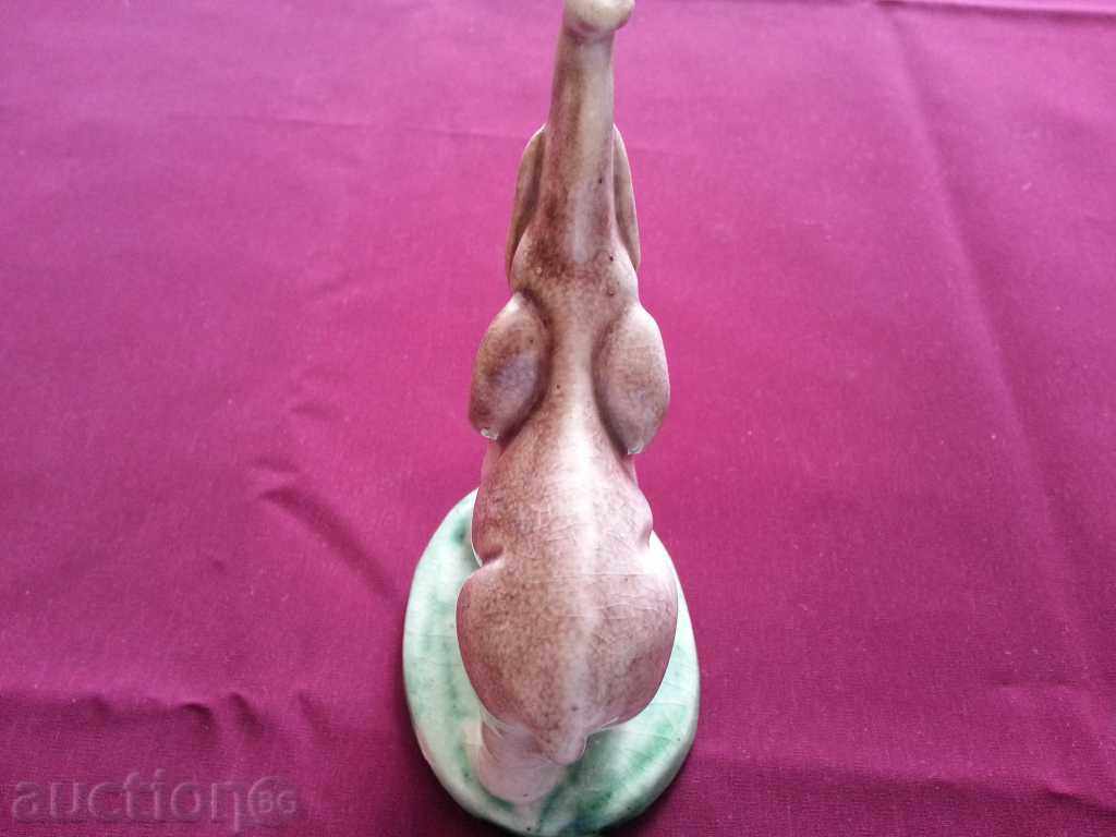 Delivery of Old Porcelain Statue Kingdom of Bulgaria.