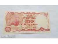 100 rupii Indonezia