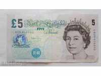 Anglia 5 lire sterline