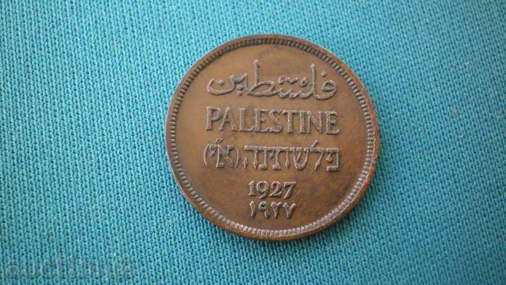 Palestine 1 Mil 1927 Quite a Rare Coin