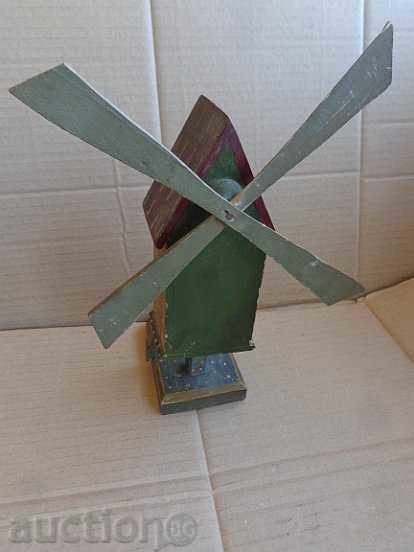 Old toy wooden toy windmill, wooden - 5 Old toy wooden toy windmill, wooden - 5