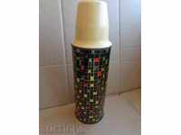 Стар соц термос, кана, бутилка, кафеник