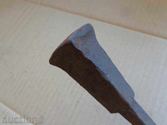 An old anvil for hair sticking, wrought iron - 7 An old anvil for hair sticking, wrought iron - 7
