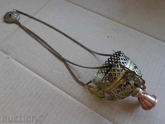 An old home-made Russian bronze candela with price 89.00 BGN | € 45.50 An old home-made Russian bronze candela with price 89.00 BGN | € 45.50