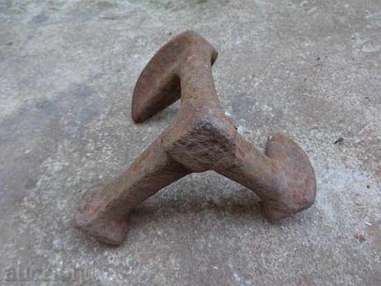 Old shoemaker anvil, wrought iron - 7