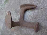 Old shoemaker anvil, wrought iron