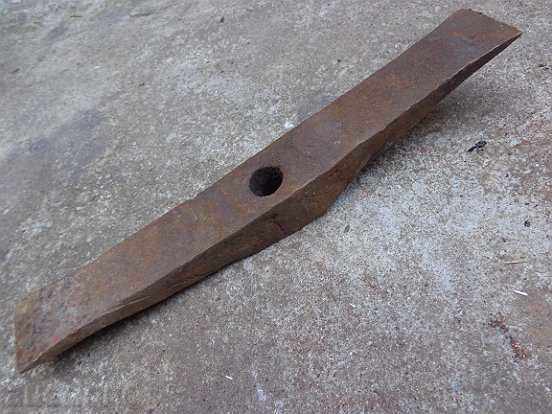Very old hammer for cut stone over 150 years, wrought iron - 5 Very old hammer for cut stone over 150 years, wrought iron - 5