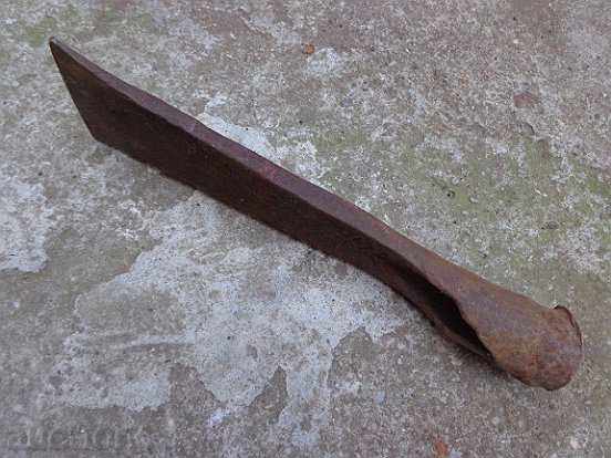Old knife for stone, stone, chisel, wicker, wrought iron - 7 Old knife for stone, stone, chisel, wicker, wrought iron - 7