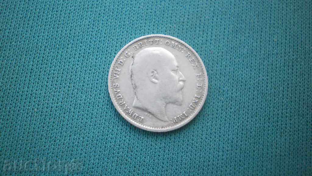 Anglia Penny Colectia 3 1908 R rare