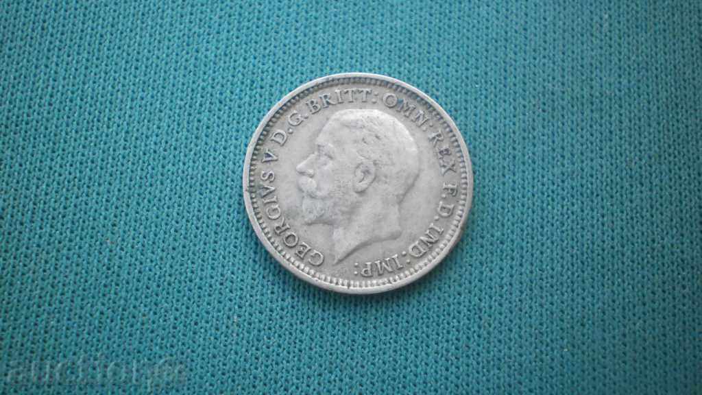 Collection England 3 Penny 1932 R rare