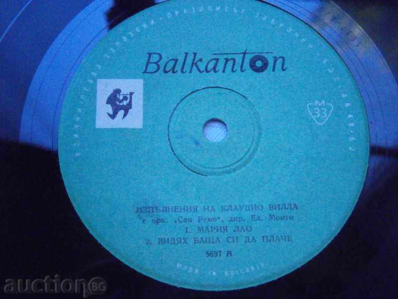 Delivery of KLAUDIO VILLA - small plate - BALKANTON - 5697 Delivery of KLAUDIO VILLA - small plate - BALKANTON - 5697