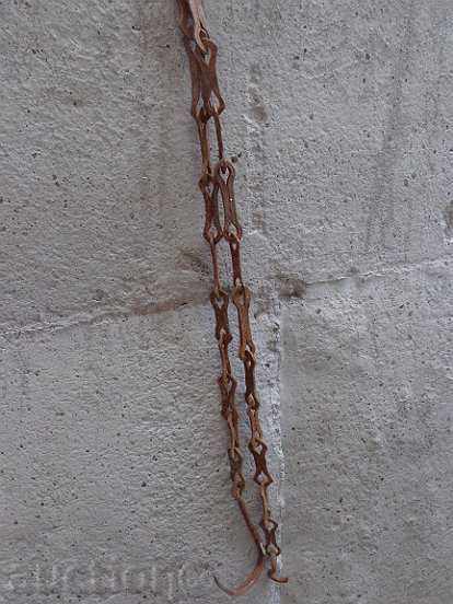 Delivery of Old Wrought Iron Hearth Chain Wrought Iron Hook Chain Delivery of Old Wrought Iron Hearth Chain Wrought Iron Hook Chain