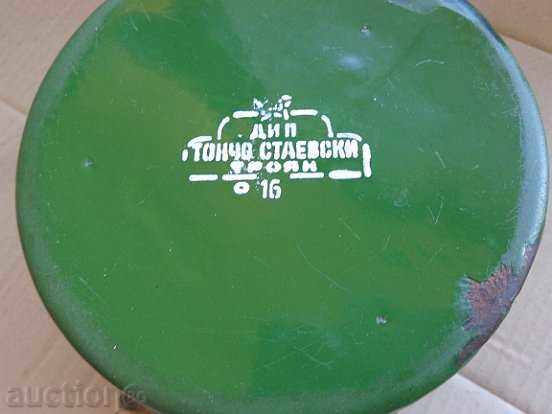 Sock pot with handle, enameled bowl, enamel, utensils - 5 Sock pot with handle, enameled bowl, enamel, utensils - 5