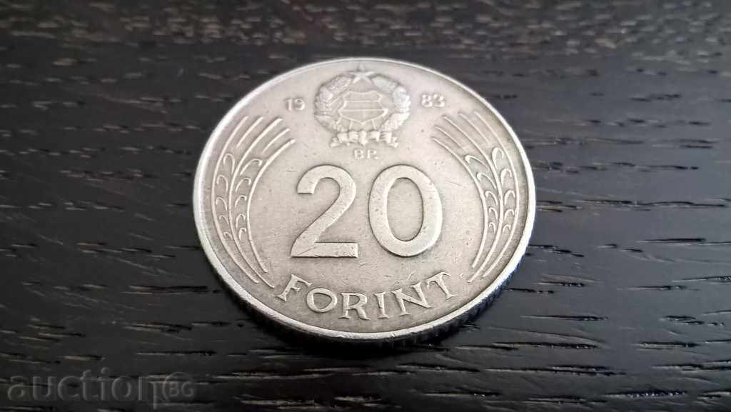 Moneda - Ungaria - 20 forint | 1983.