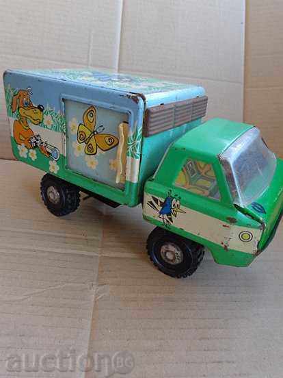 Copii jucărie de staniu cu Nu Pogadi, camion, masina, coș