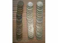 LOT LOT coins from Sotsa 47pcs 5 20 50 cents 1974 etc.