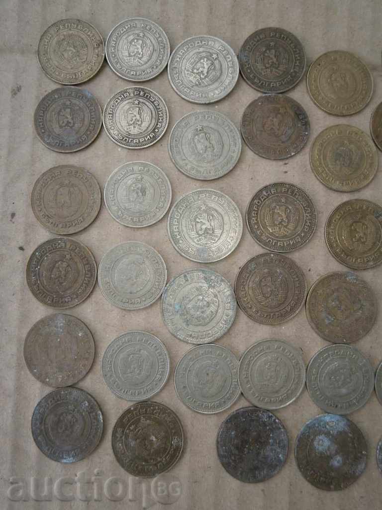 LOT LOT coins from Sotsa 50pcs 5 20 50 cents 1962 etc. - 6 LOT LOT coins from Sotsa 50pcs 5 20 50 cents 1962 etc. - 6