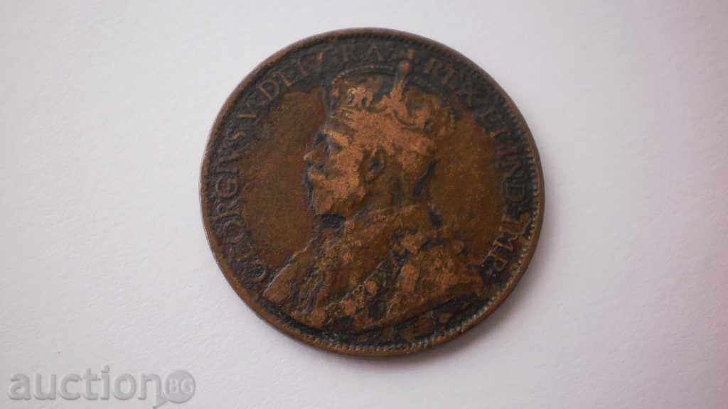 Canada George V 1 Cent 1912 Rare Coin with price € 2.56 | 5.01 BGN