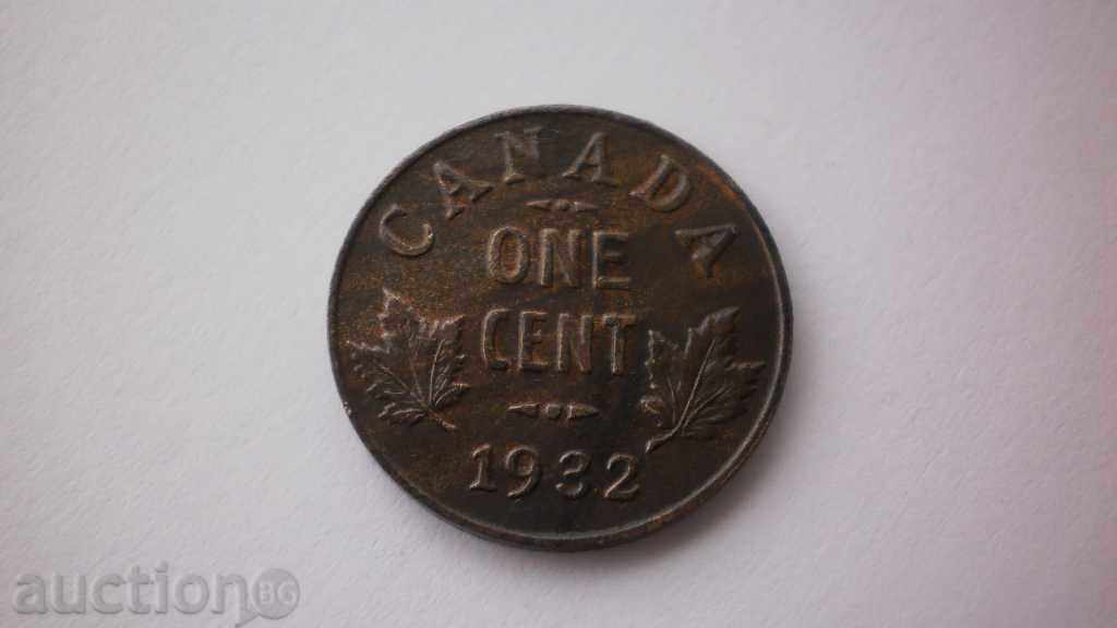 Canada George V 1 Cent 1932 Rare Coin with price € 2.56 | 5.01 BGN